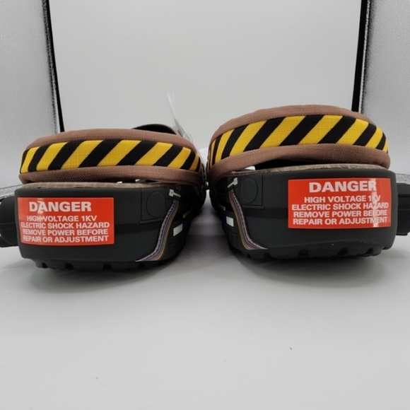 Crocs Ghostbusters Classic Clog Glow in the Dark with Charms NEW w/ Tag - Picture 7 of 9